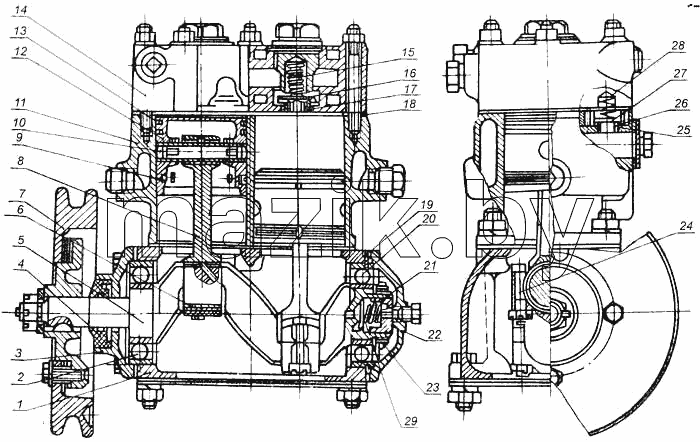 Компрессор 500-3509015-Б1