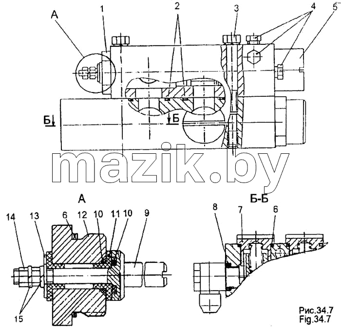 Блок клапанов 6923-3420010-10