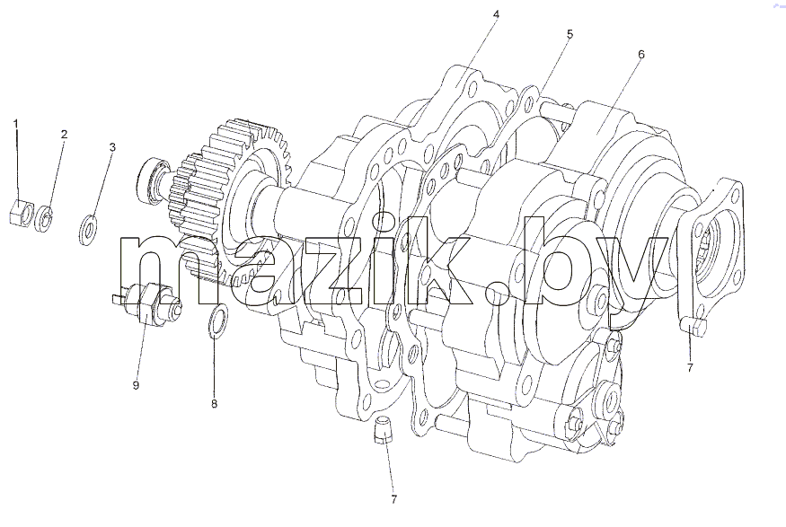 Коробка отбора мощности 75165-4201010