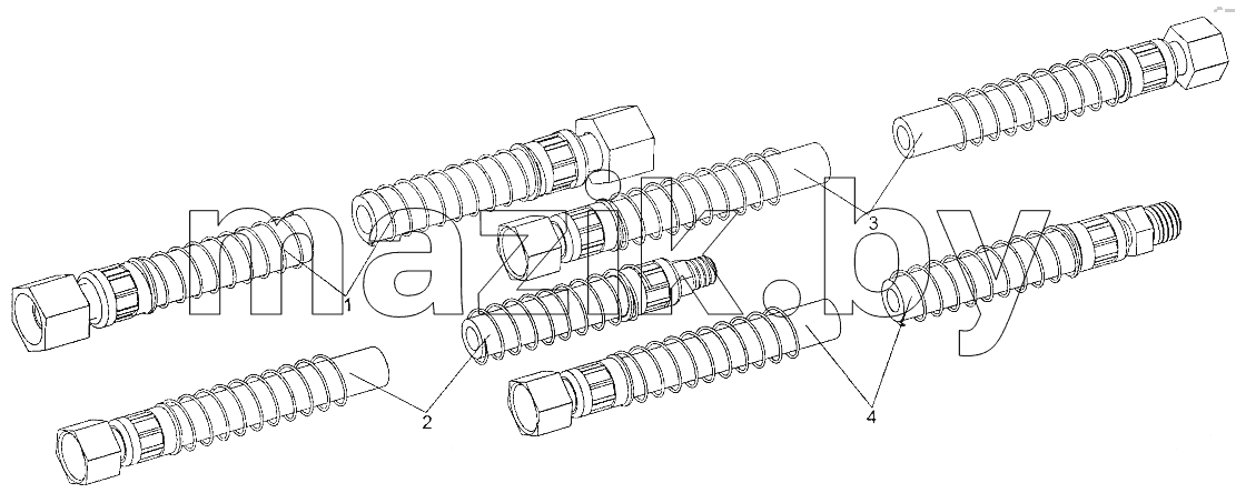 Шланги тормозной системы