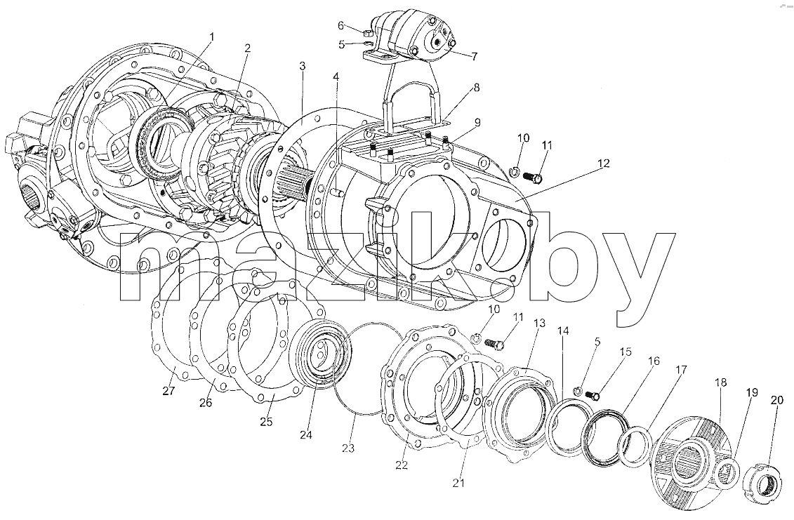 Редуктор 7301-2322010