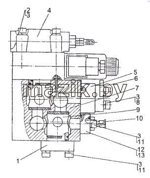 Коробка клапанная 8021-1915010