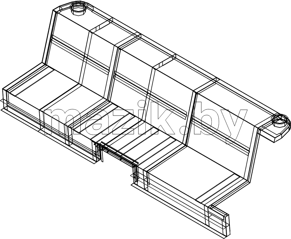 52997-5600500СБ Каркас мотоотсека