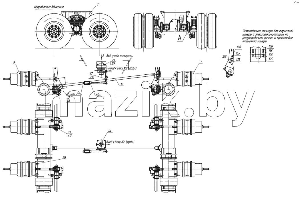 96742-0001110-15 Тележка подкатная