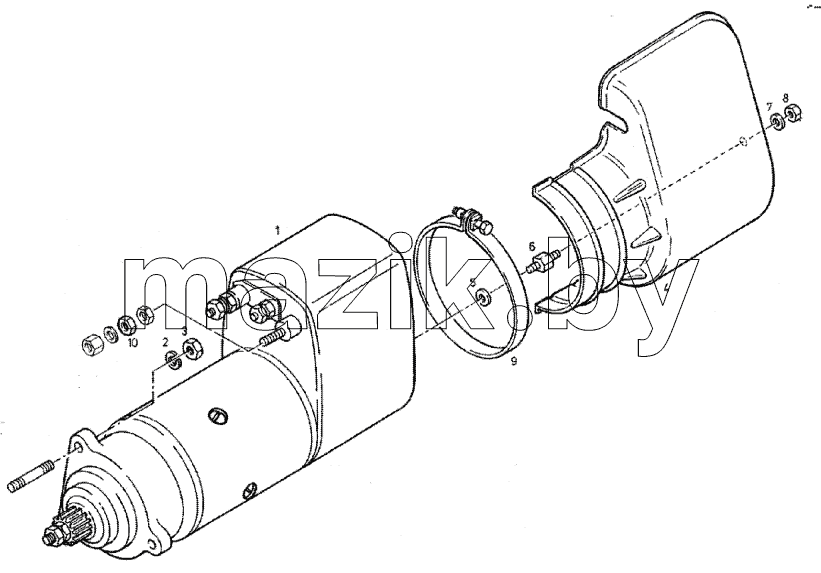 STARTER Motor-MAN 2866 LOH 23
