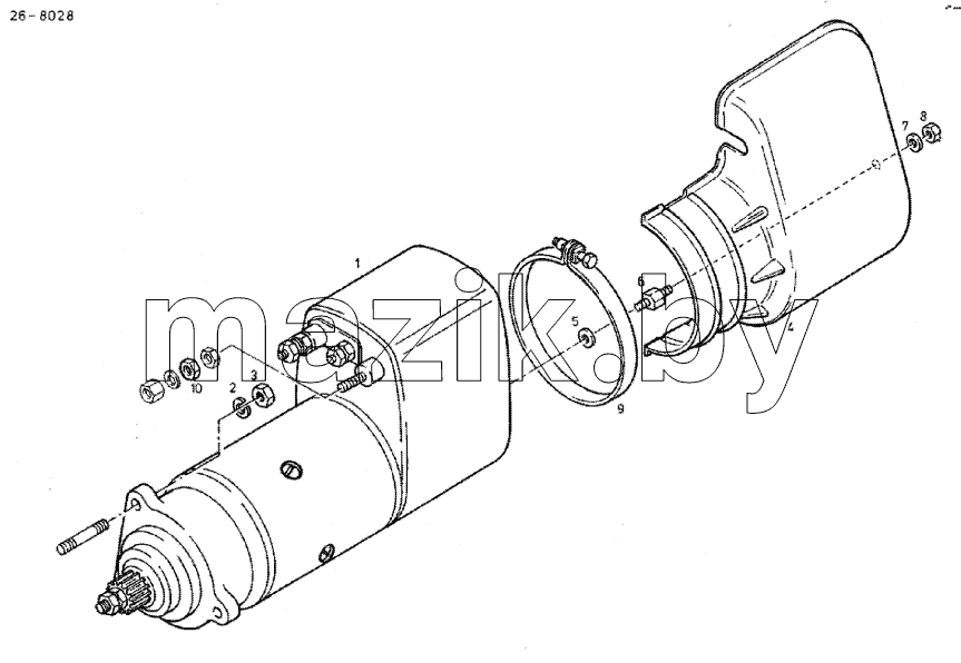 STARTER Motor-MAN 2876 LOH 01