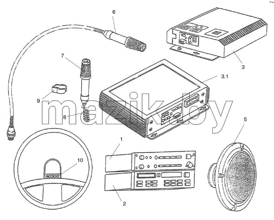 RADIO, CD-CHANGER