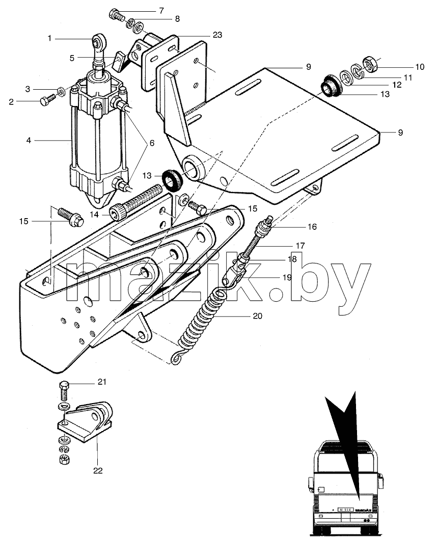COMPRESSOR SUPPORT Motor-MAN