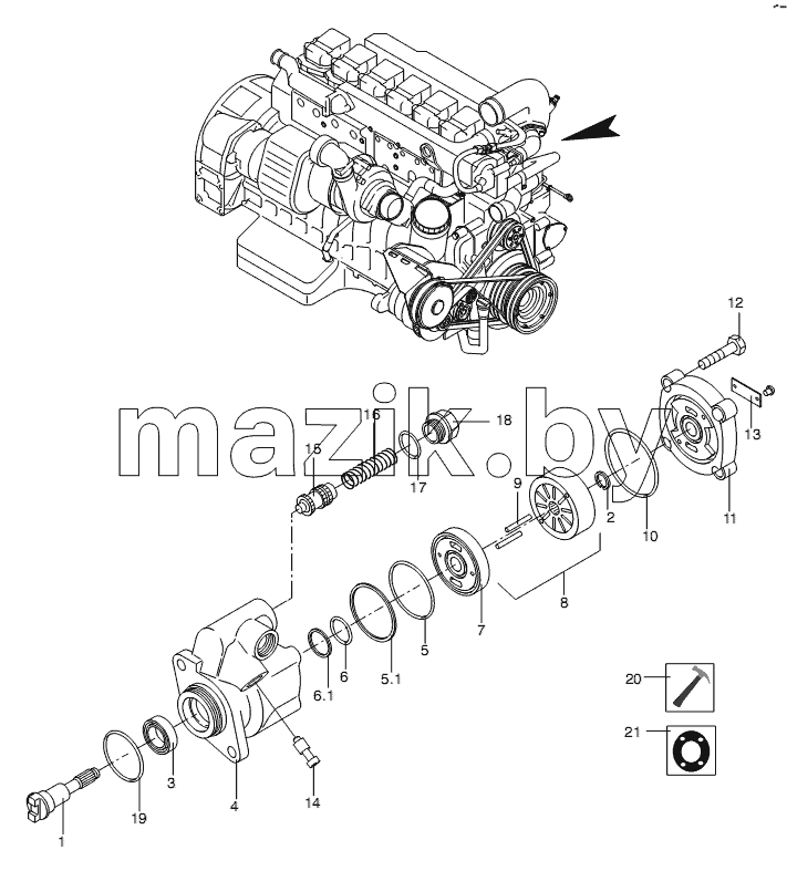 POWER-STEERING PUMP
