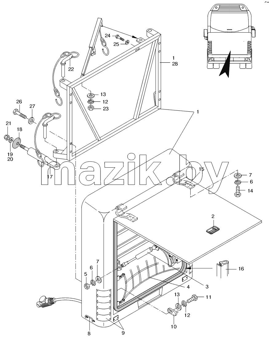 SKI CARRIER BOX