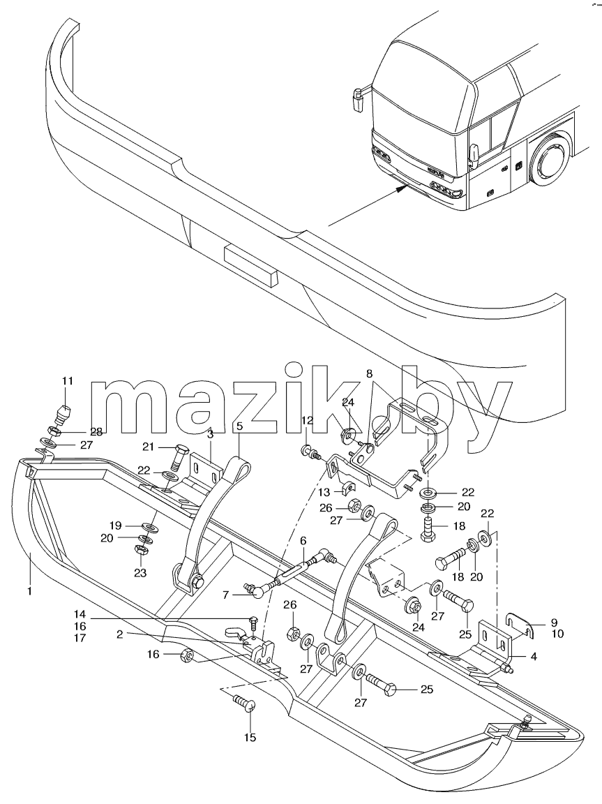 BUMPER FRONT
