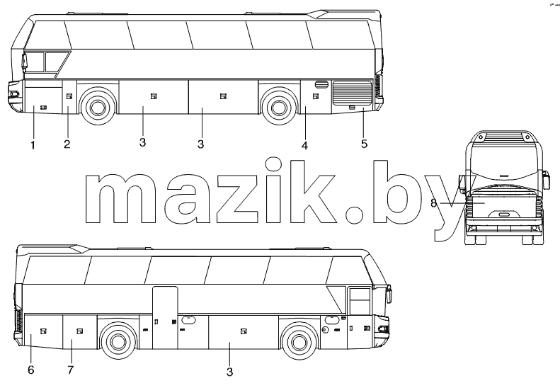 SERVICE DOORS