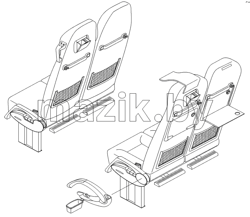 PASSENGERS SEAT VOGEL