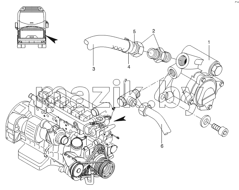 STEERING SYSTEM PUMP