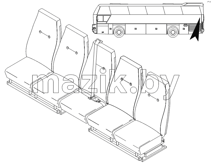 PASSENGER COUCH’S