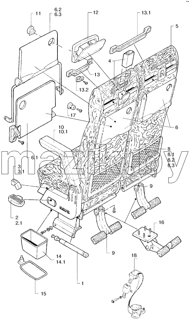 SEATING PARTS