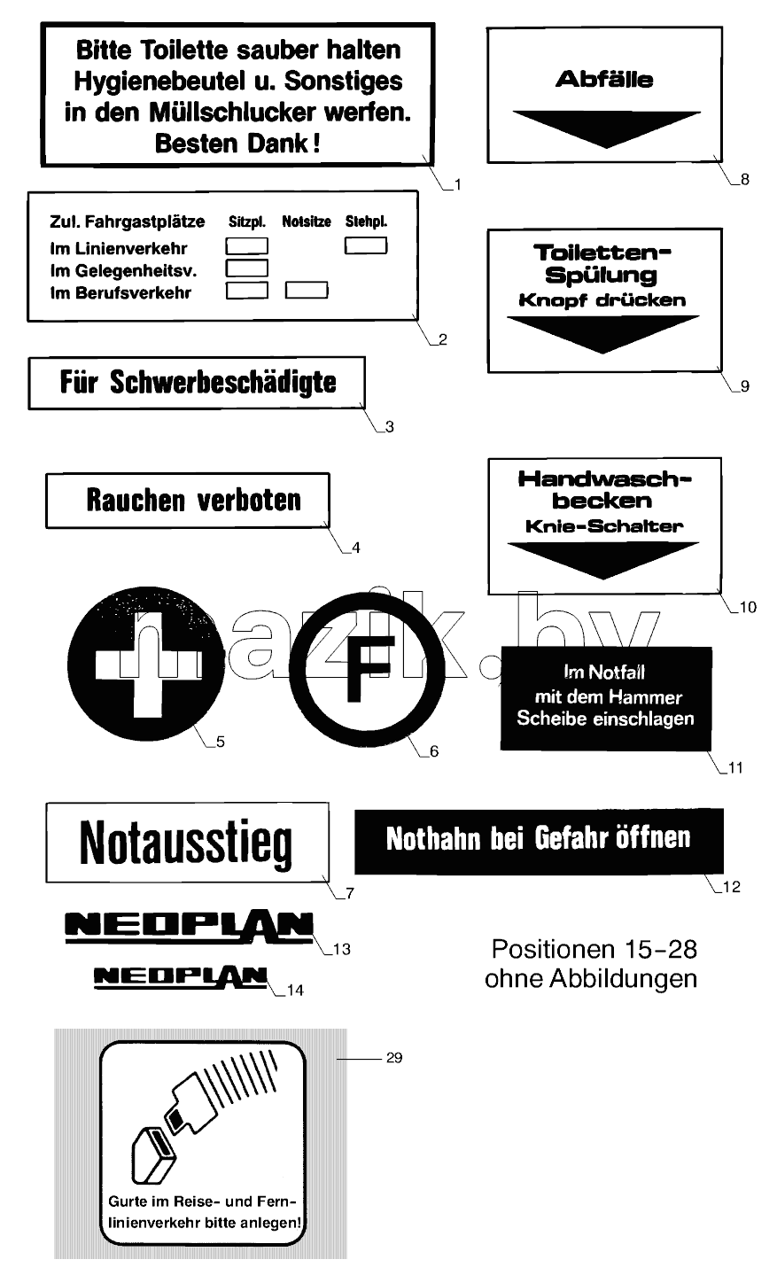 SAFETY SIGNS