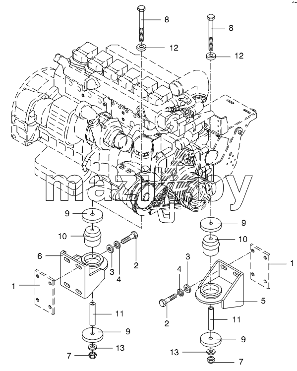ENGINE SUSPENSION