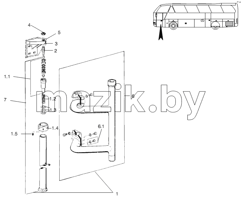 ROTARY COLUMN RH