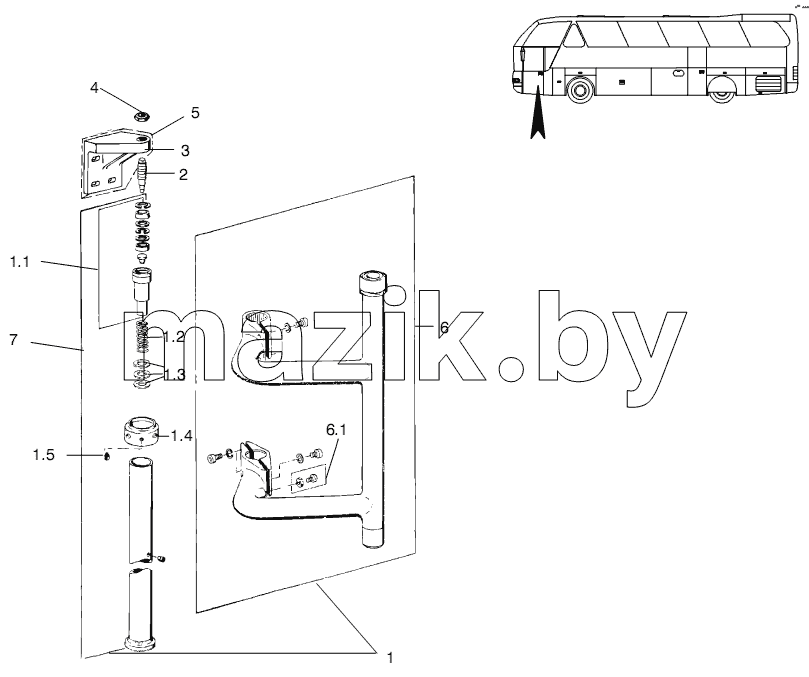 ROTARY COLUMN RH