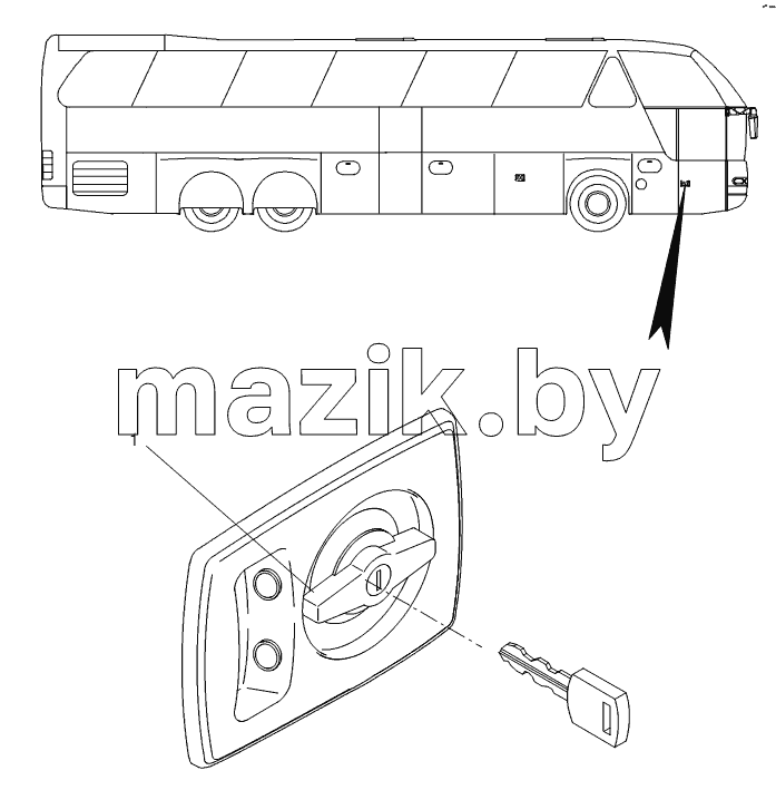 OUTSIDE HINGED DOOR LATCH