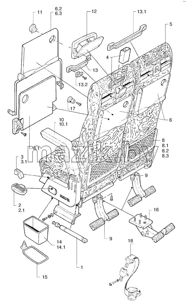 SEATING PARTS