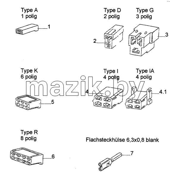 FLAT PLUG SLEEVE HOUSING