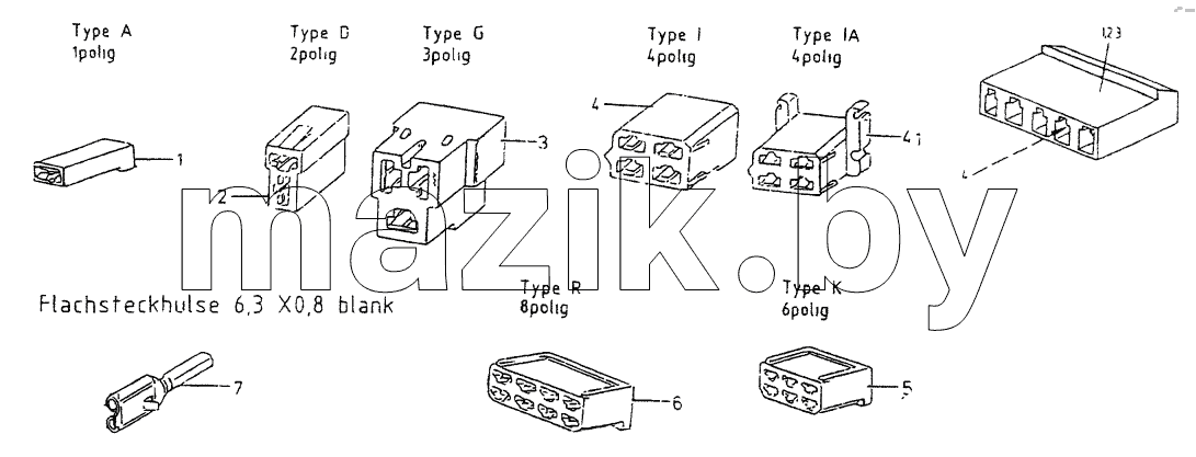 FLAT PLUG HOUSING