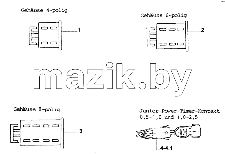 AMP PLUG AND SOCKET CONNECTION