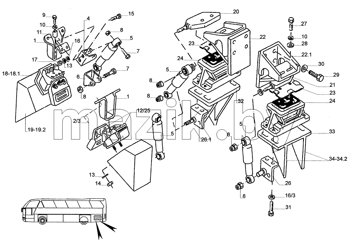 ENGINE SUSPENSION