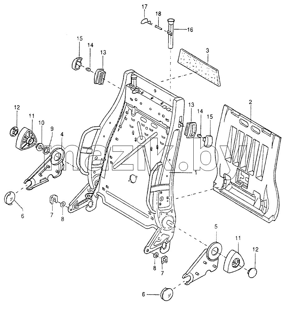 DRIVER SEAT RECARO