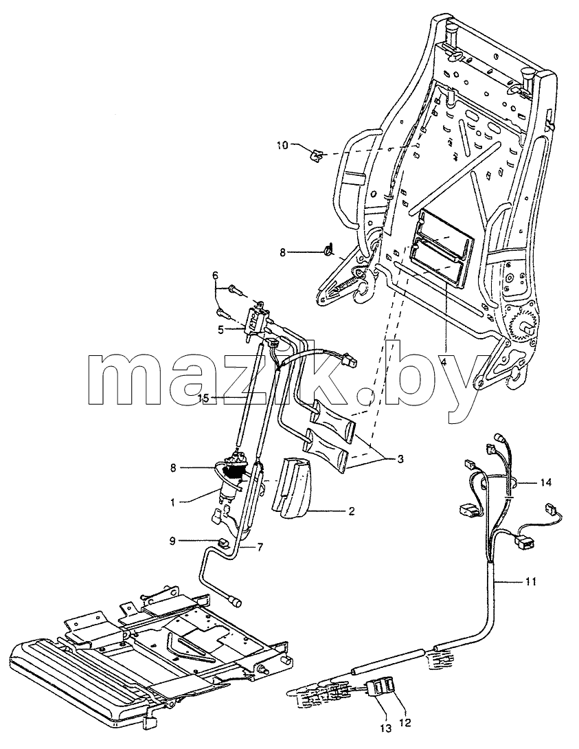 DRIVER SEAT RECARO