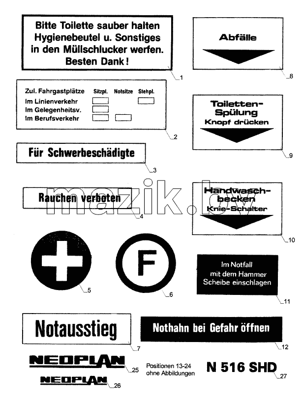 SAFETY SIGNS