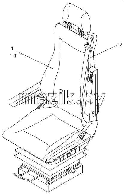 DRIVERS SEAT ISRI
