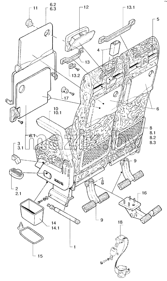 SEATING PARTS