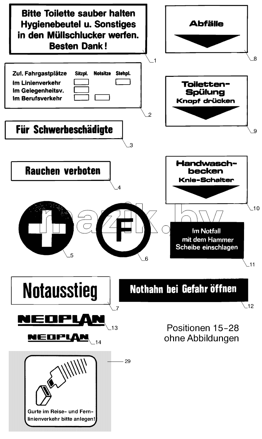 SAFETY SIGNS