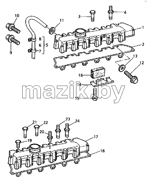 LUBRICATING OIL FILLER AND BREATHER