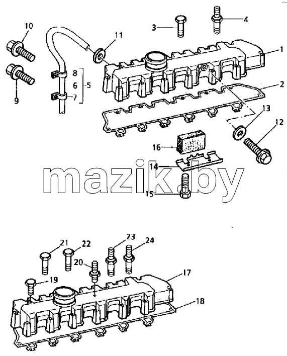 LUBRICATING OIL FILLER AND BREATHER