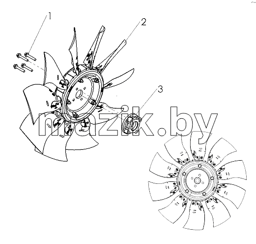 R7000-1308000 Fan Assembly