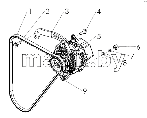 R7000-3701000 Generator Assembly