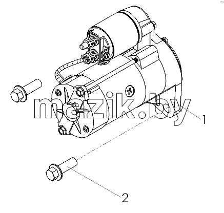 R3000-3708000 Starter Assembly