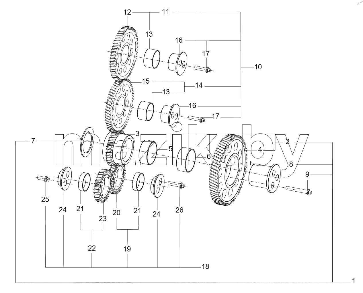  D07S3.5A SS TIMING DRIVE - ASSEMBLY