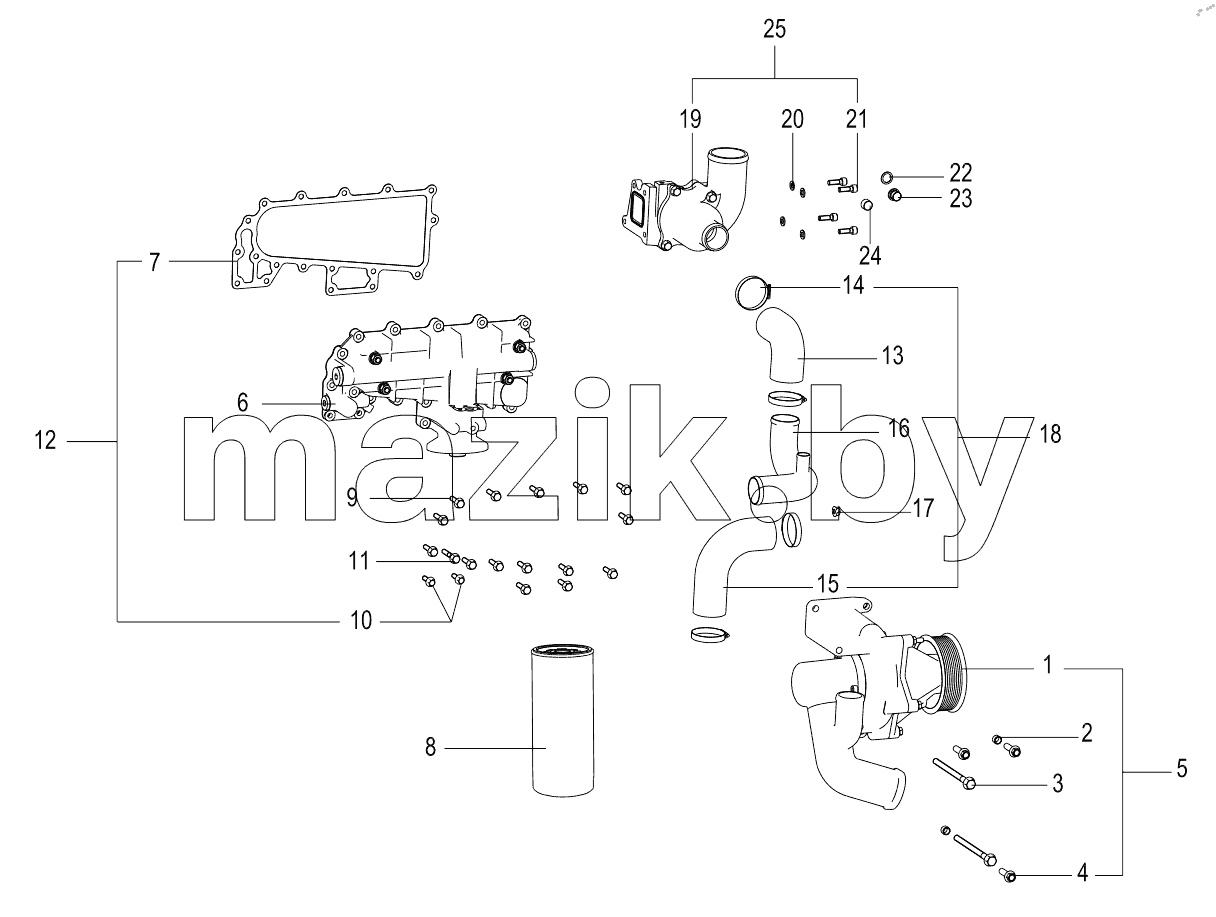  D07S3.7 SS COOLING SYSTEM
