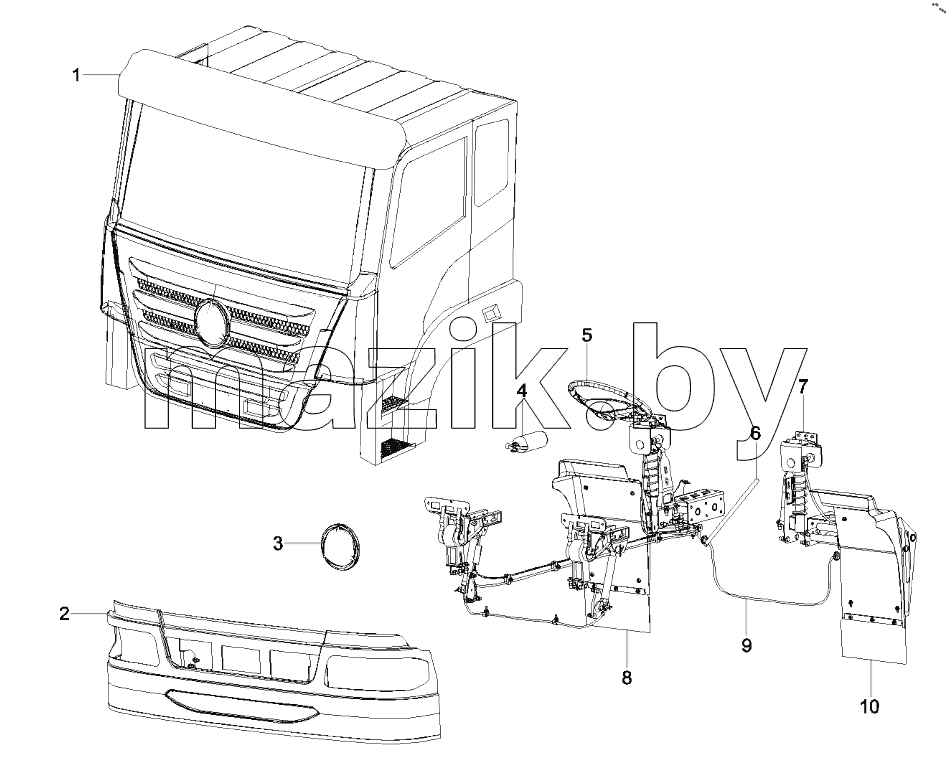  13303152 Cab system