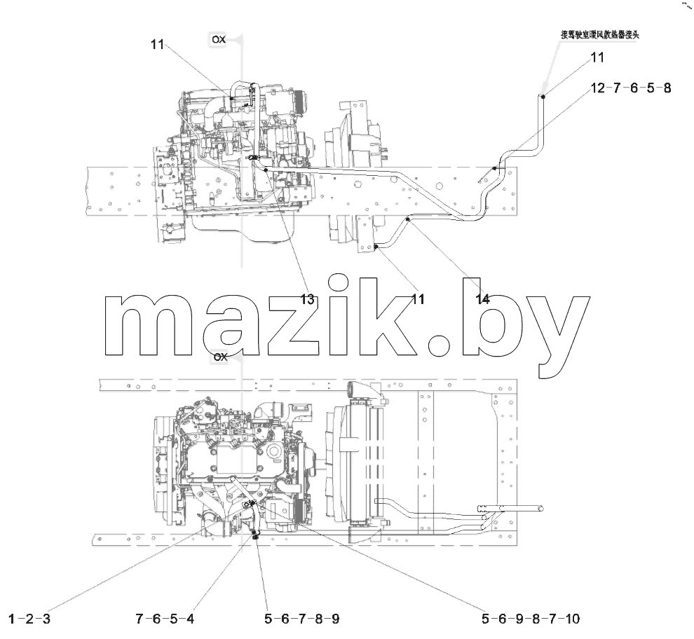  12854732 Warm-air device