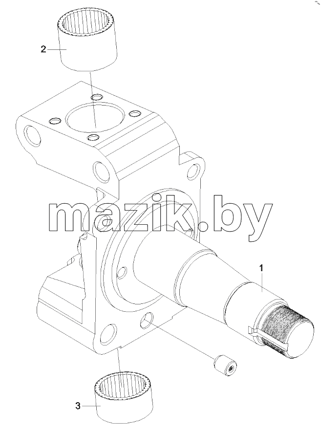  60081677 Left steering knuckle GP
