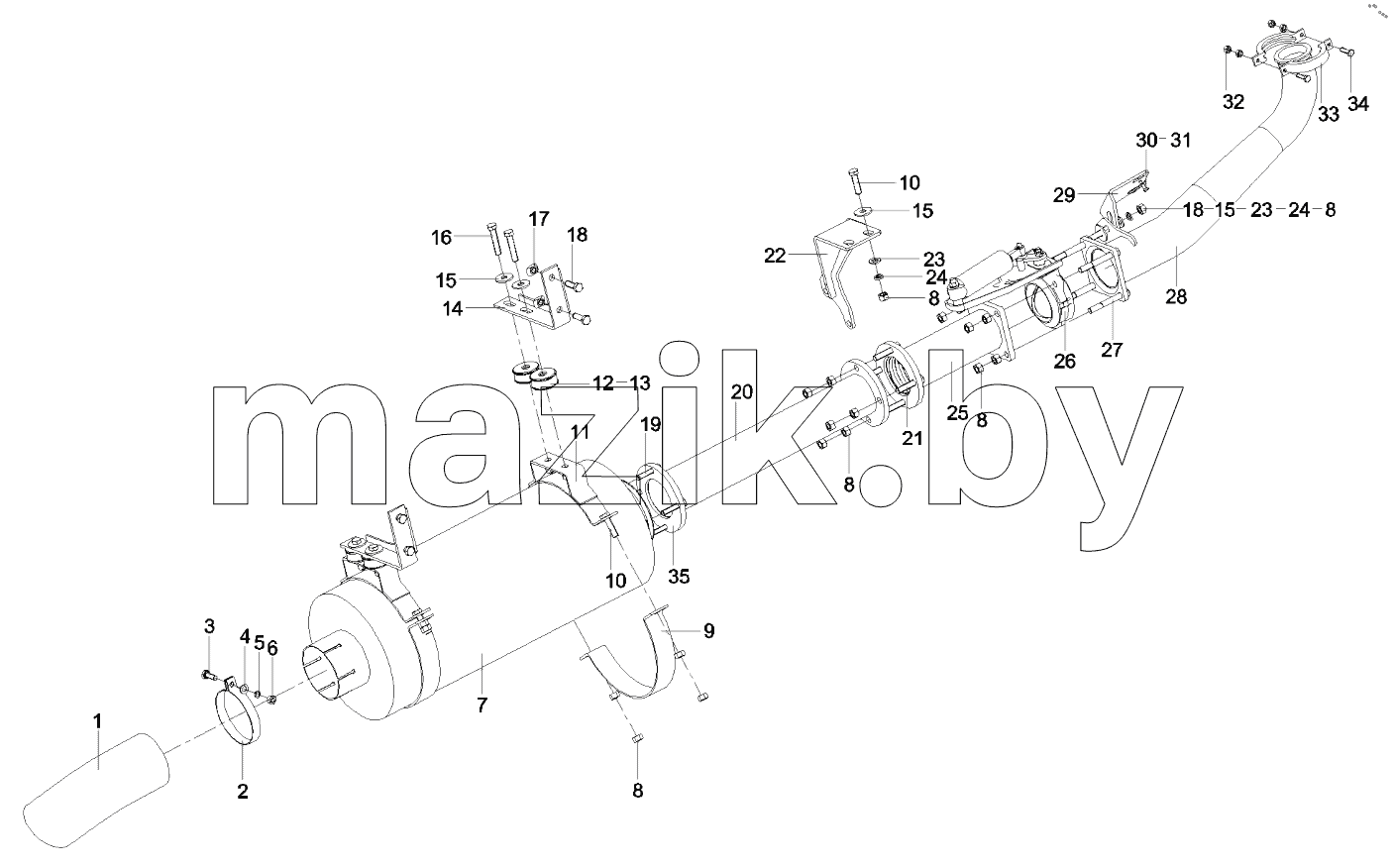  13288942 Exhaust device