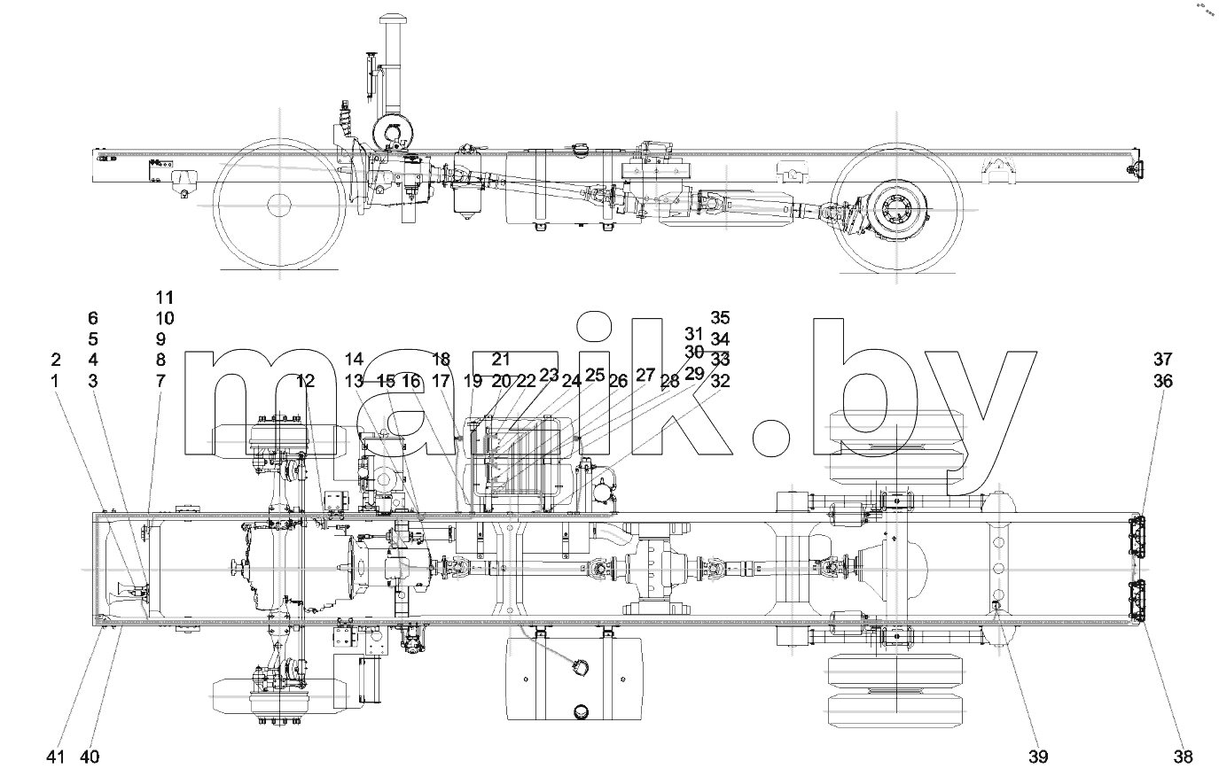  13287142 Electrical system, chassis