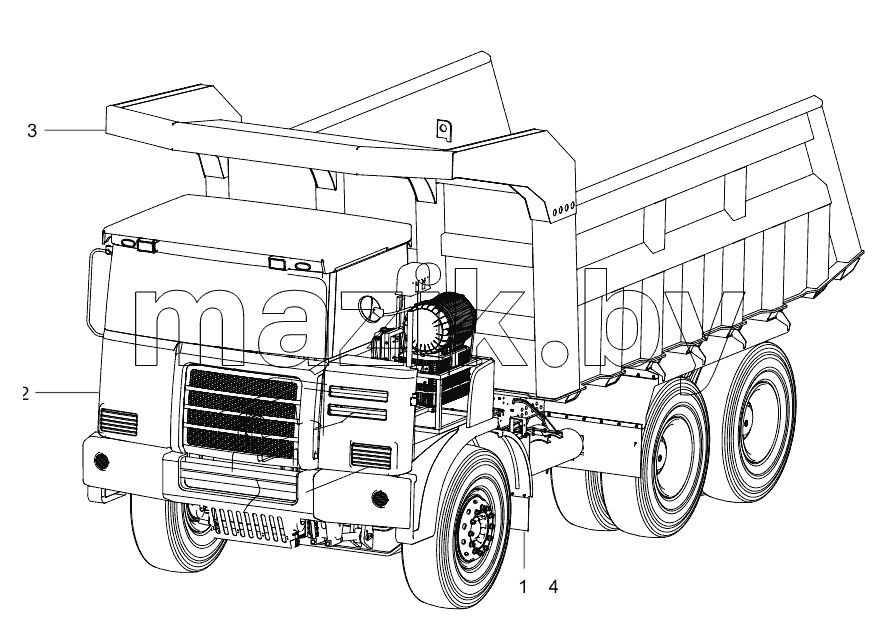  ODT100000043 Off-Highway Dump Truck