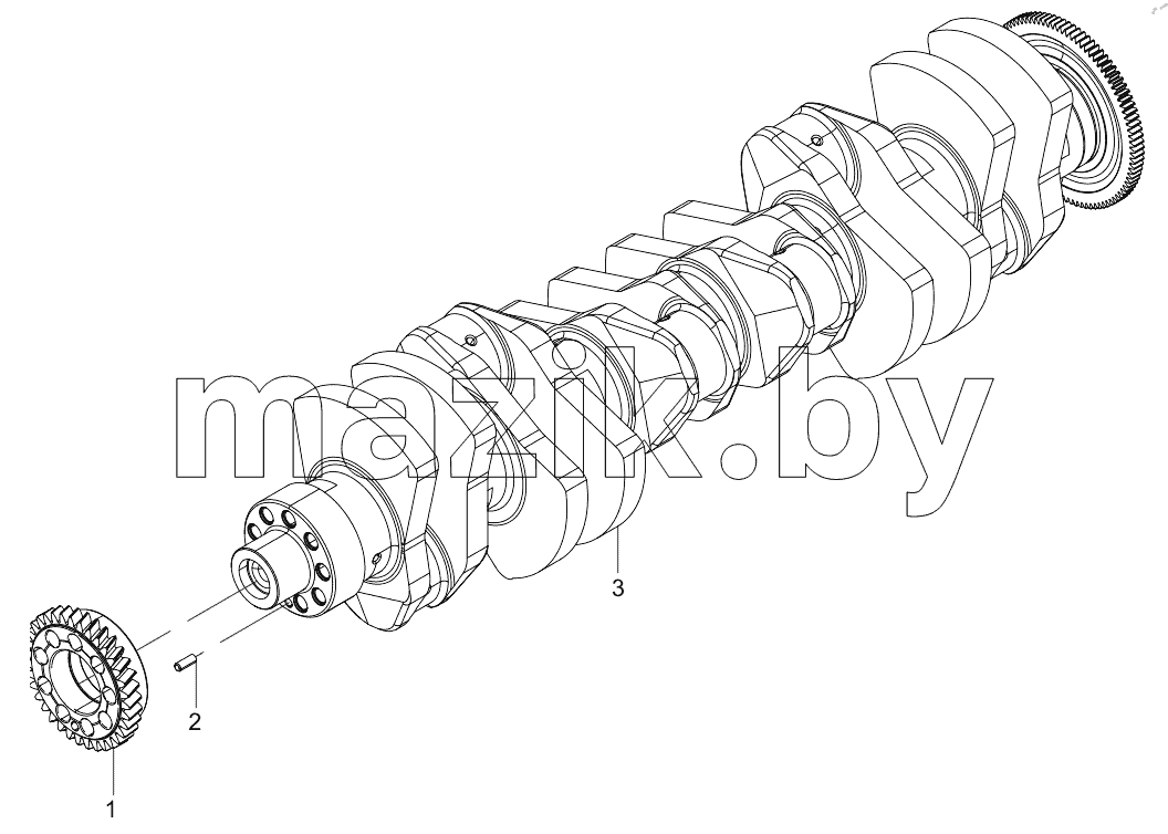  160102130004A041 Crankshaft Group